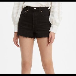 NWT Levi's® Premium RIBCAGE WOMENS SHORTS W: 28
